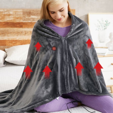 Patura cu incalzire electrica Warm & Cozy [3]