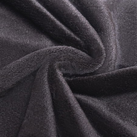 Patura cu maneci, buzunar si prindere la spate, Super Catifelata, 340g/mp, Gri [9]