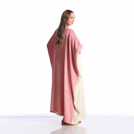 Patura cu maneci Rose Double Sided, Oversized, 240g/mp [7]