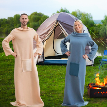 Cadouri pentru Iubita - Patura cu maneci si buzunar