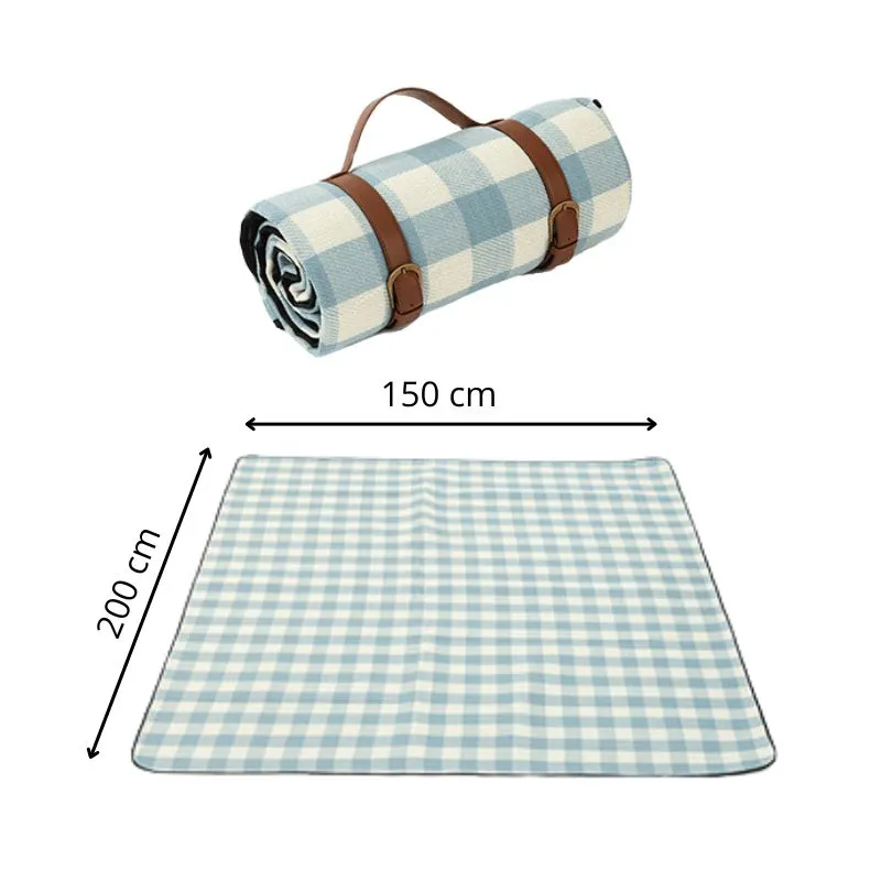 Patura de picnic cu maner din piele ecologica [11]