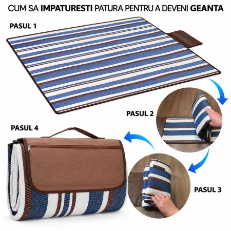 Patura Picnic Fun cu Buzunar [23]