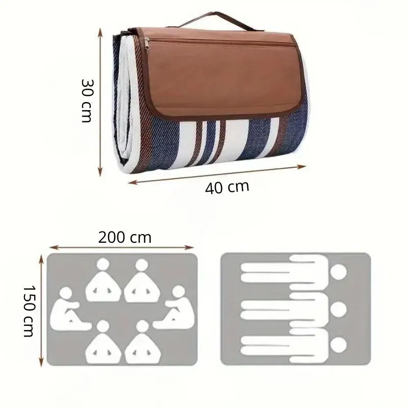 Patura Picnic Fun cu Buzunar [10]