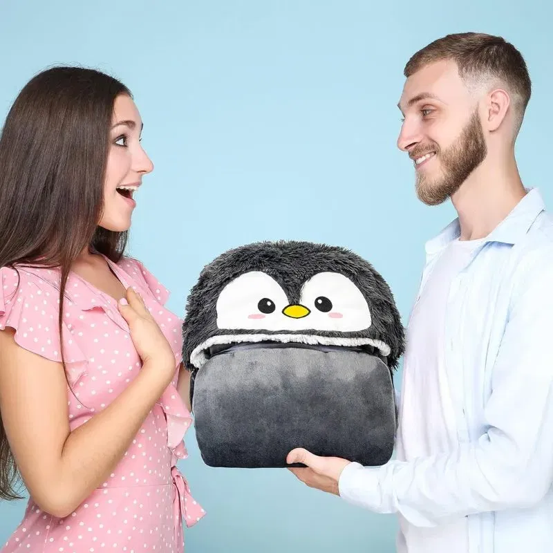 Patura Pinguin cu Maneci si Gluga [3]