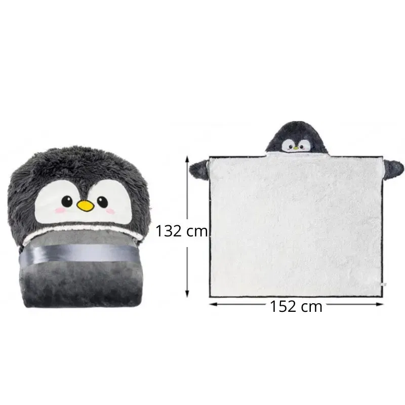 Patura Pinguin cu Maneci si Gluga [7]