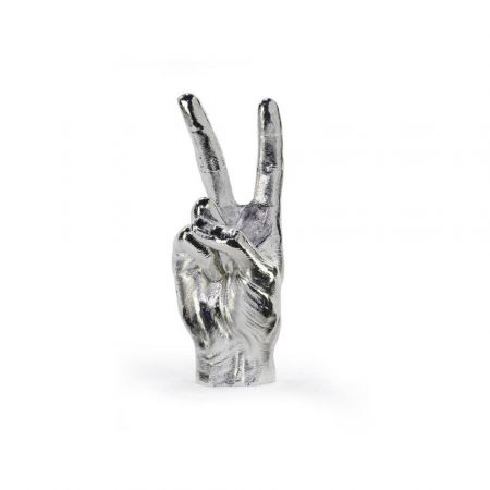 Peace, suport si obiect decorativ victorios, Silver [1]