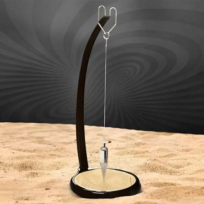 Cadouri de Casa Noua - Pendul din crom cu nisip