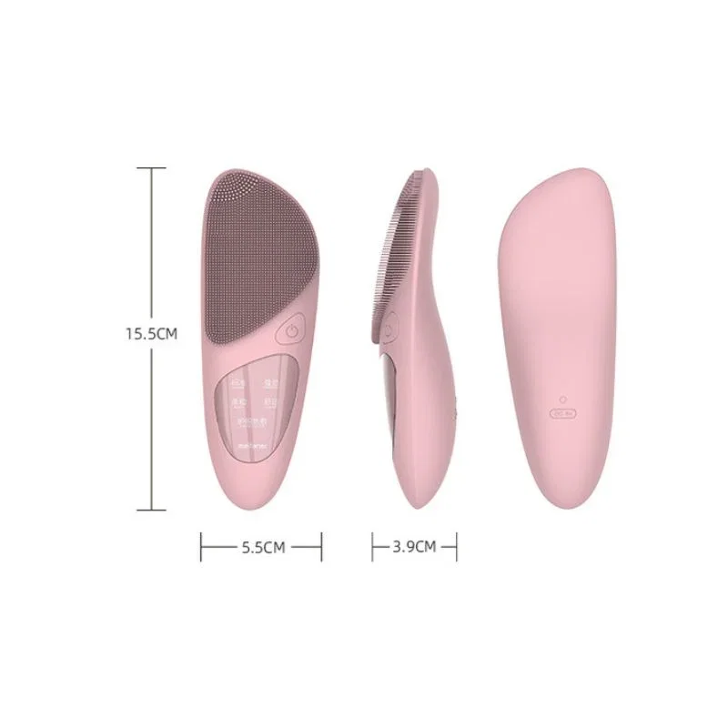 Perie faciala electrica 5 in 1 pentru curatare si exfoliere, cu vibratii, reincarcabila [16]