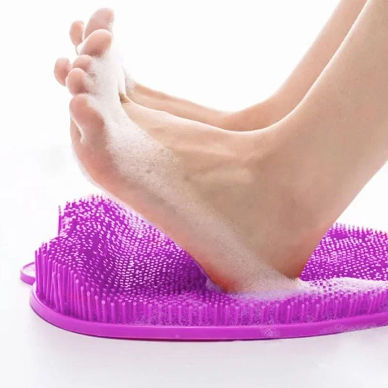 Perie pentru picioare din silicon, curatare, exfoliere si masaj [1]