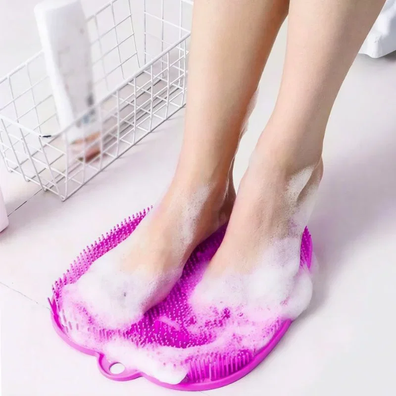 Cele mai noi - Perie pentru picioare din silicon, curatare, exfoliere si masaj