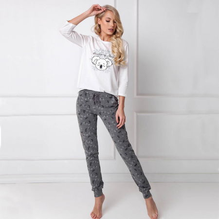 Pijamale dama Kaila 2 piese, pantaloni lungi [0]