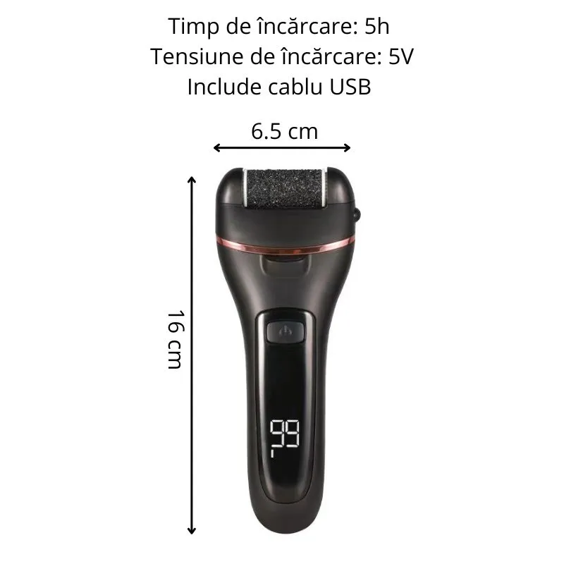 Pila electrica pentru talpi set 10 accesorii [7]