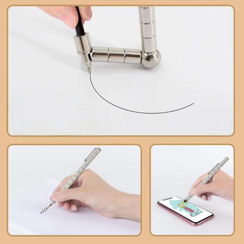 Pix Argintiu Antistres cu Magnet [5]