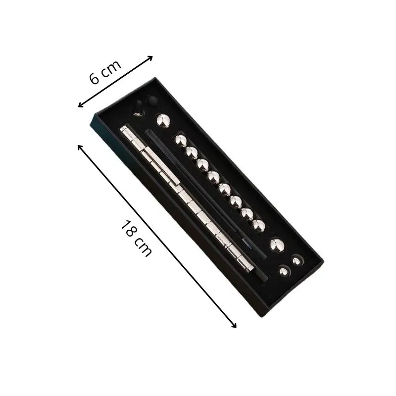 Pix Argintiu Antistres cu Magnet [8]