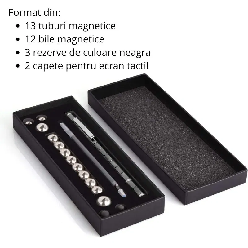 Pix Negru Antistres cu Magnet [10]