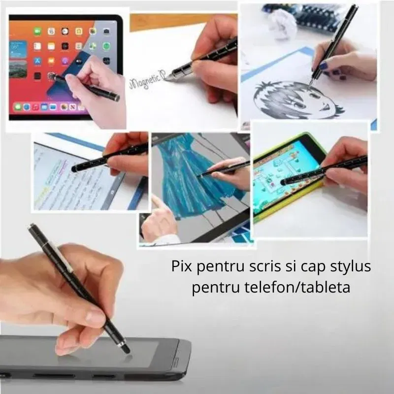 Pix Negru Antistres cu Magnet [4]