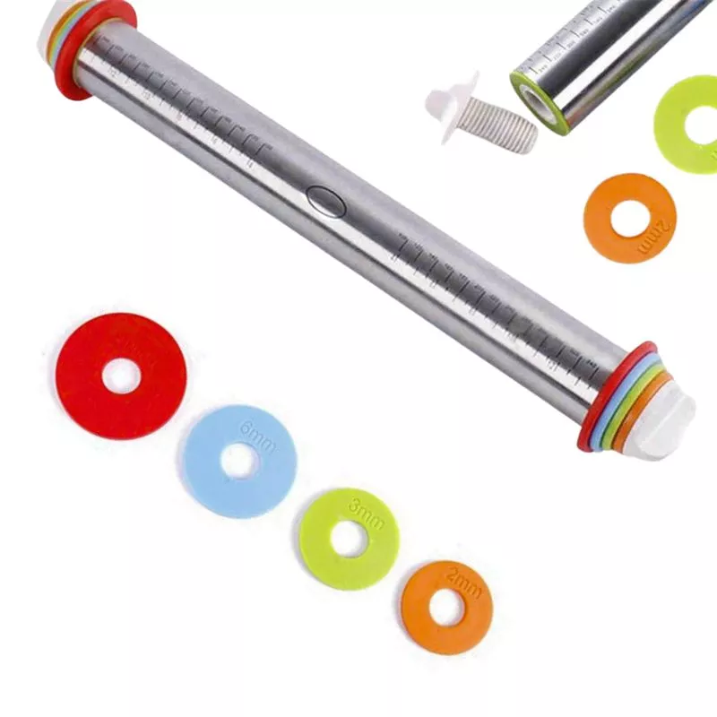 Plansa de aluat cu sucitor reglabil Set cadou Bucatareala [22]