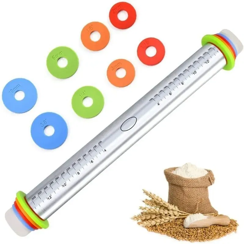 Plansa de aluat cu sucitor reglabil Set cadou Bucatareala [25]