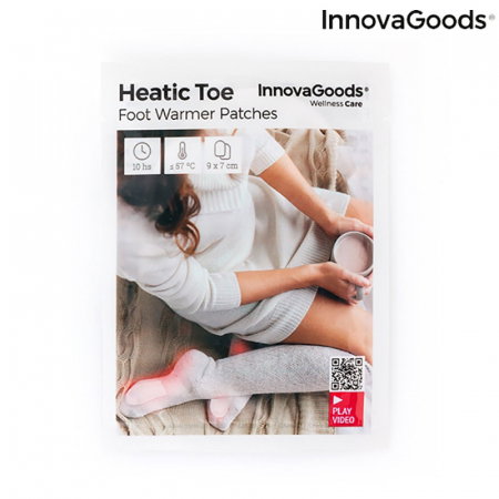 Plasturi termici pentru incalzirea picioarelor, Heatic Toe, 10 bucati [10]