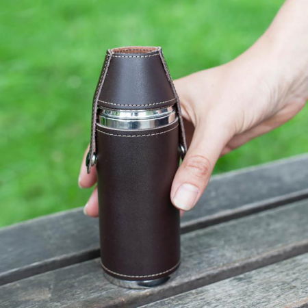 Plosca outdoor cu doua pahare shot [0]