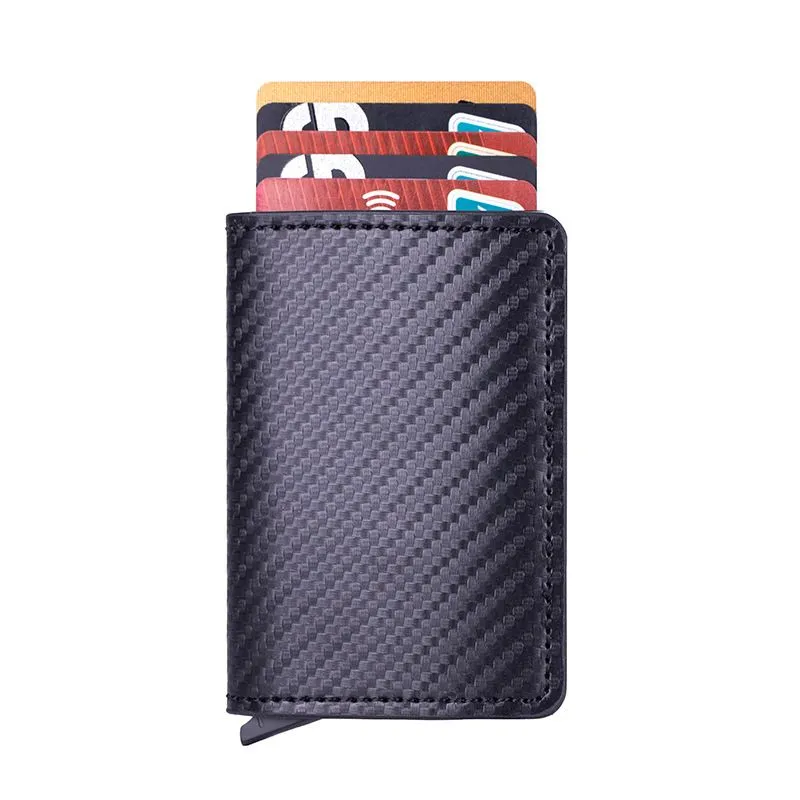 Portofel Antifrauda Compact Carbon [5]