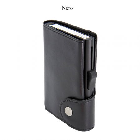 Portofel Carduri RFID XL din piele [2]