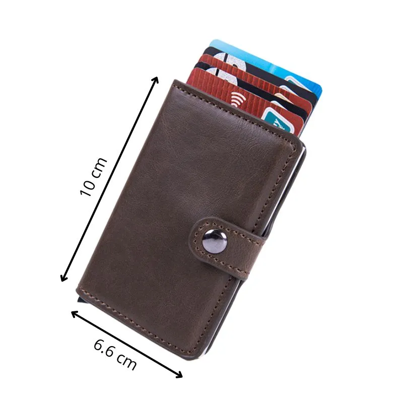 Portofel Maro din piele ecologica Protectie RFID [6]