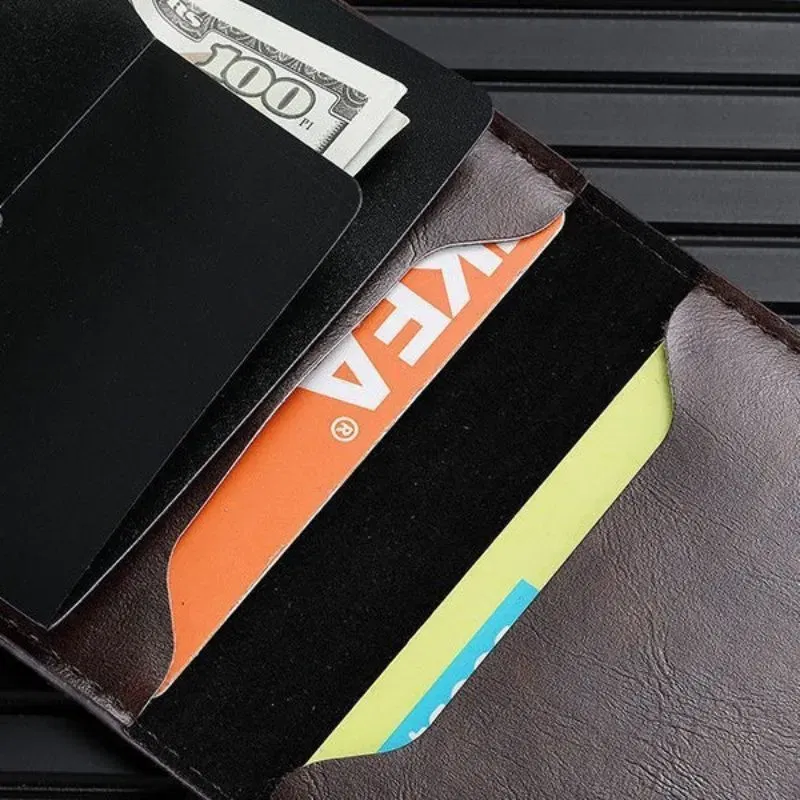 Portofel Maro din piele ecologica Protectie RFID [3]