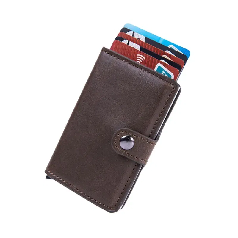 Portofel Maro din piele ecologica Protectie RFID [5]