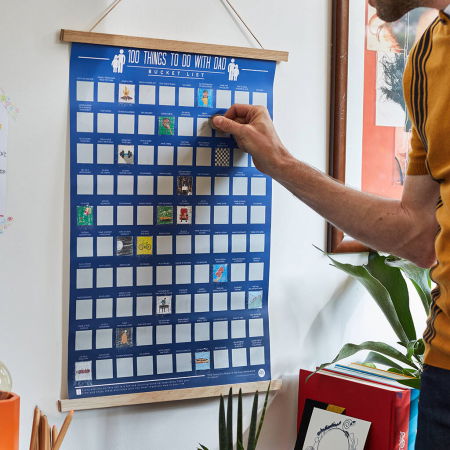 Poster razuibil 100 lucruri de facut cu tata [2]