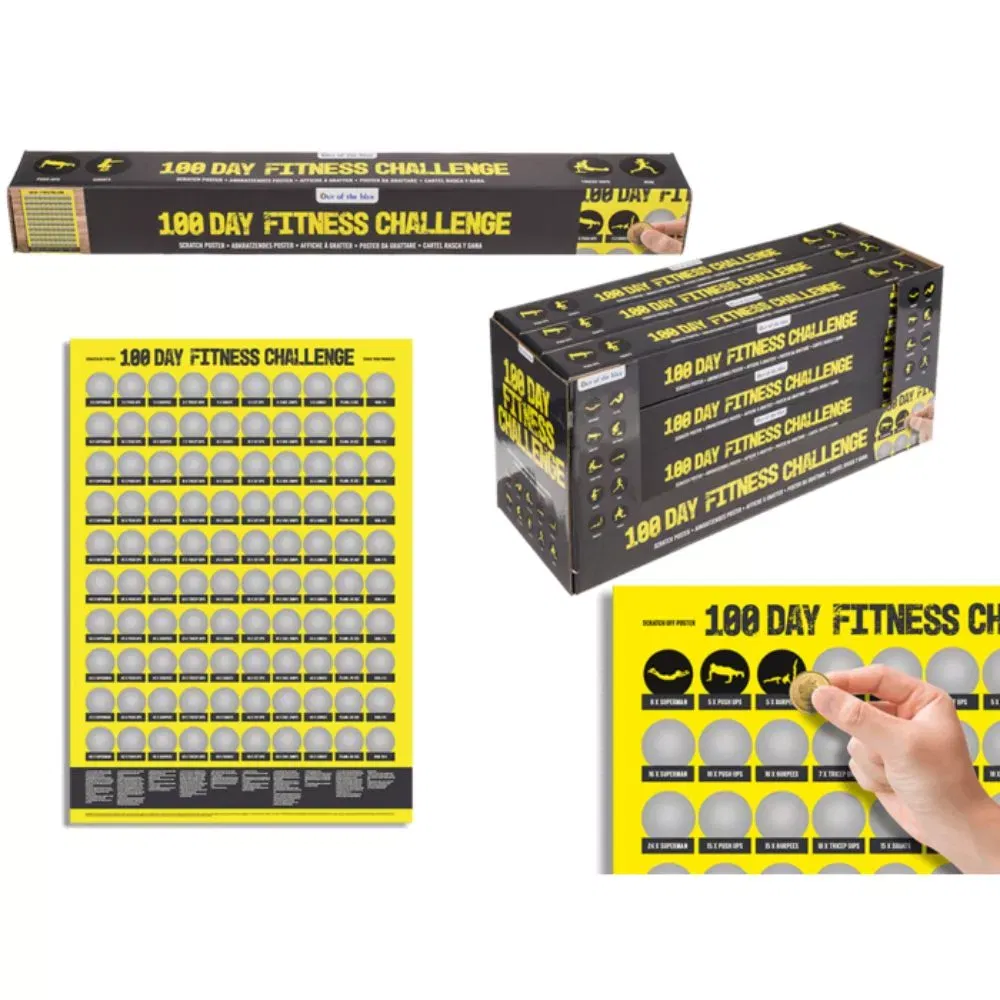 Poster razuibil 100 zile de Fitness [5]