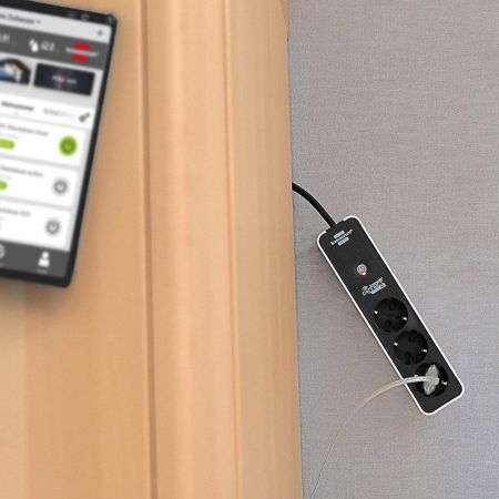 Prelungitor smart, 3 prize, control vocal Alexa sau Google, WIFI, timer [0]