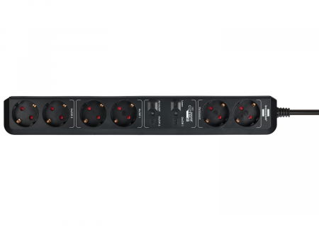 Prelungitor smart, 5 prize, control vocal Alexa sau Google, WIFI, timer [3]