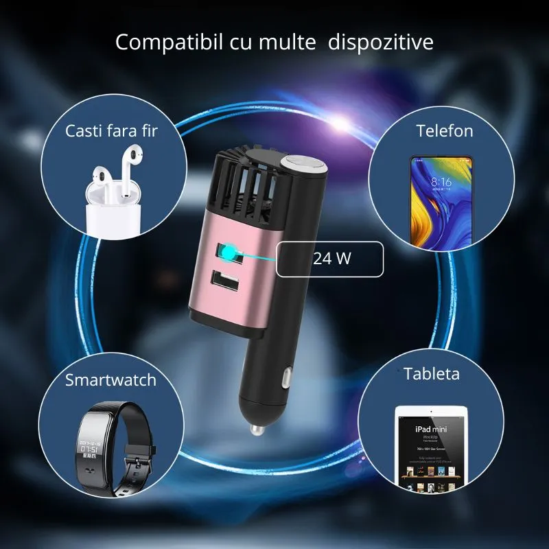 Purificator Auto 2 in 1 ProClean Rose [3]