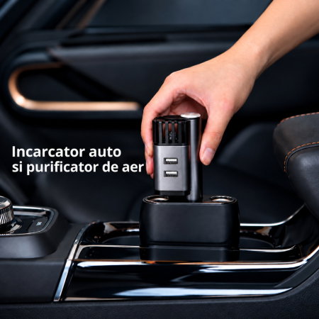 Purificator Auto 2 in 1 ProClean Gri [10]