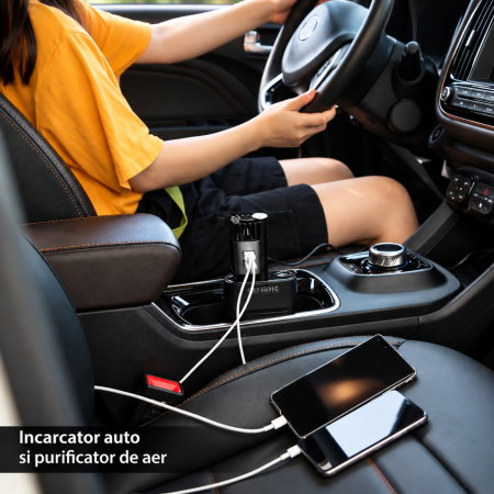Purificator Auto 2 in 1 ProClean Negru [9]