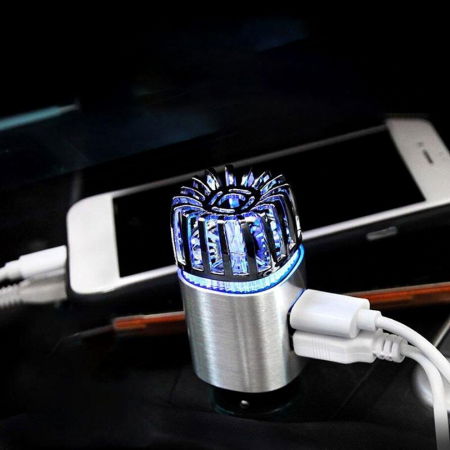 Purificator auto cu incarcator dual port USB [4]