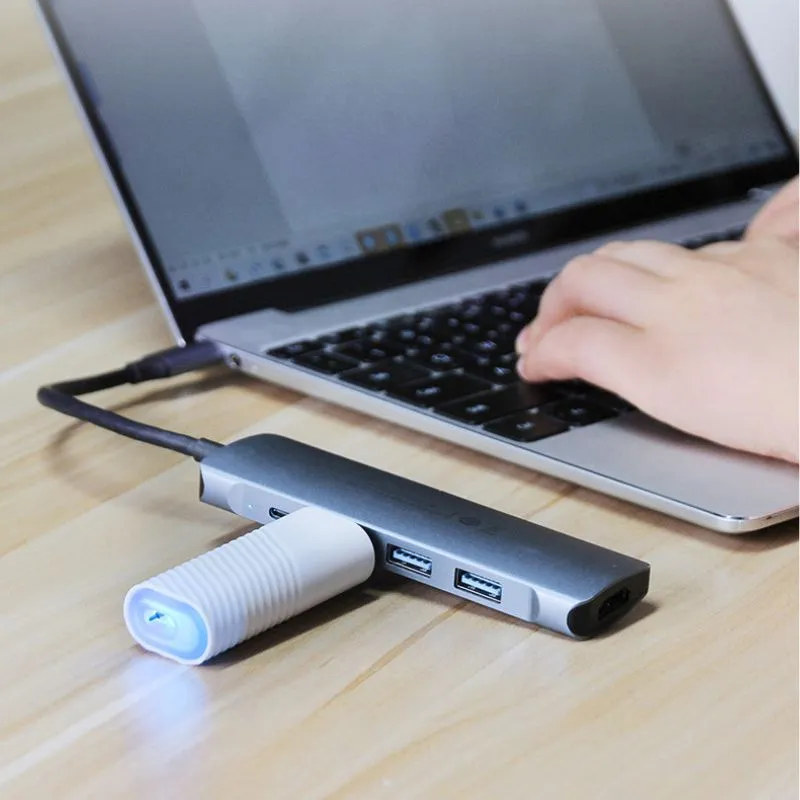 Cadouri Majorat - Purificator de aer USB Alb