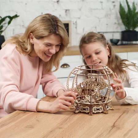 Puzzle 3D Acvariul mecanic, Ugears [3]