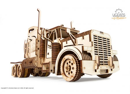 Puzzle 3D Camion VM-03 din lemn Ugears [10]