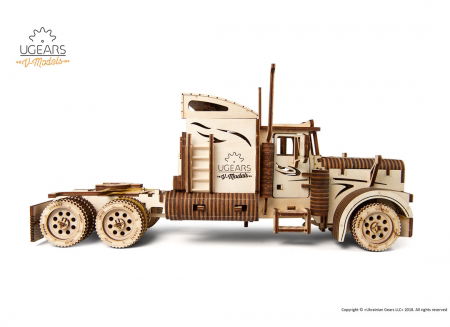 Puzzle 3D Camion VM-03 din lemn Ugears [11]