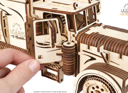 Puzzle 3D Camion VM-03 din lemn Ugears [14]