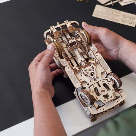 Puzzle 3D Camioneta Lumberjack, Ugears [3]