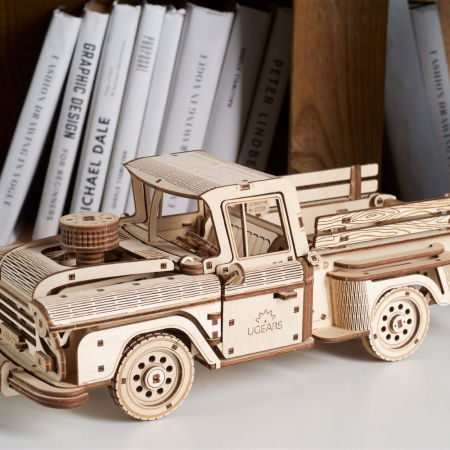 Puzzle 3D Camioneta Lumberjack, Ugears [1]