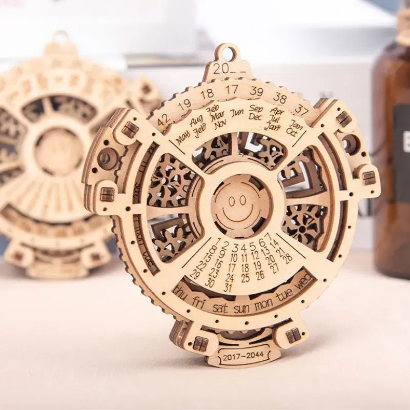 Puzzle 3D din lemn Calendar 21 Piese [3]