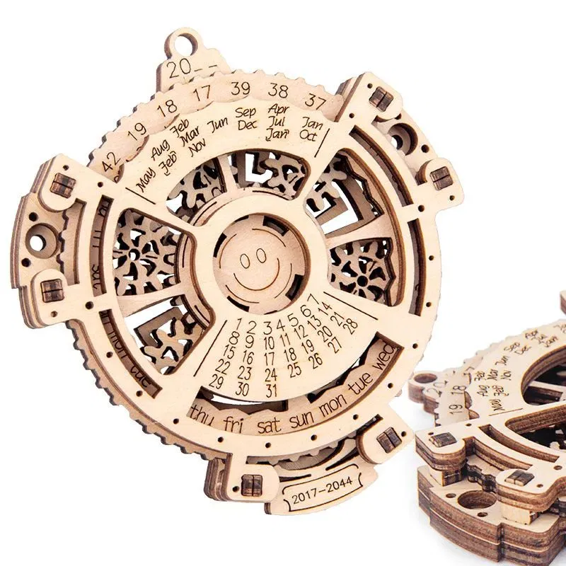 Puzzle 3D din lemn Calendar 21 Piese [5]