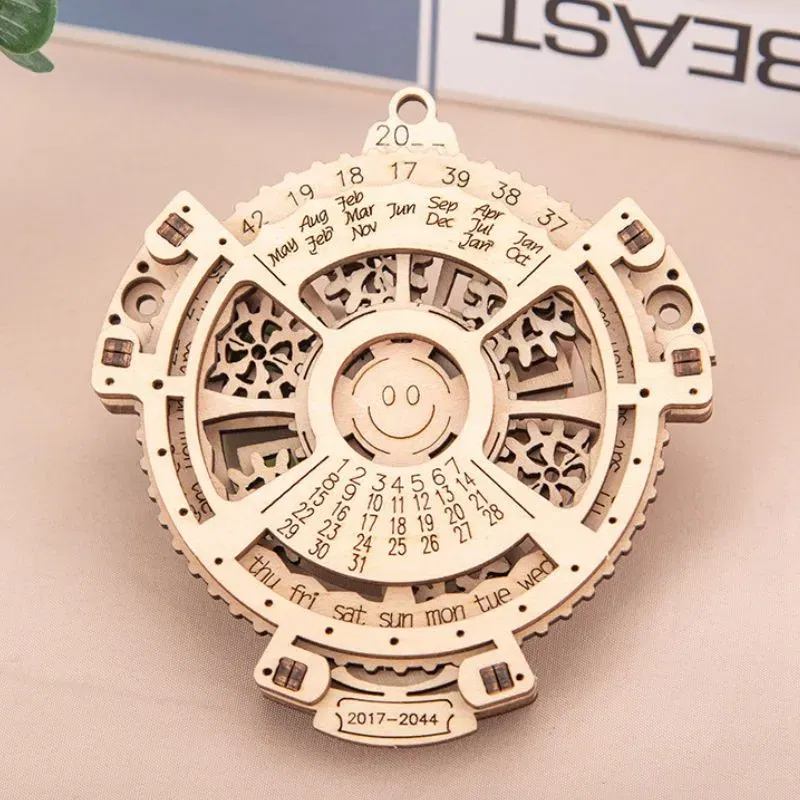 Puzzle 3D din lemn Calendar 21 Piese [2]