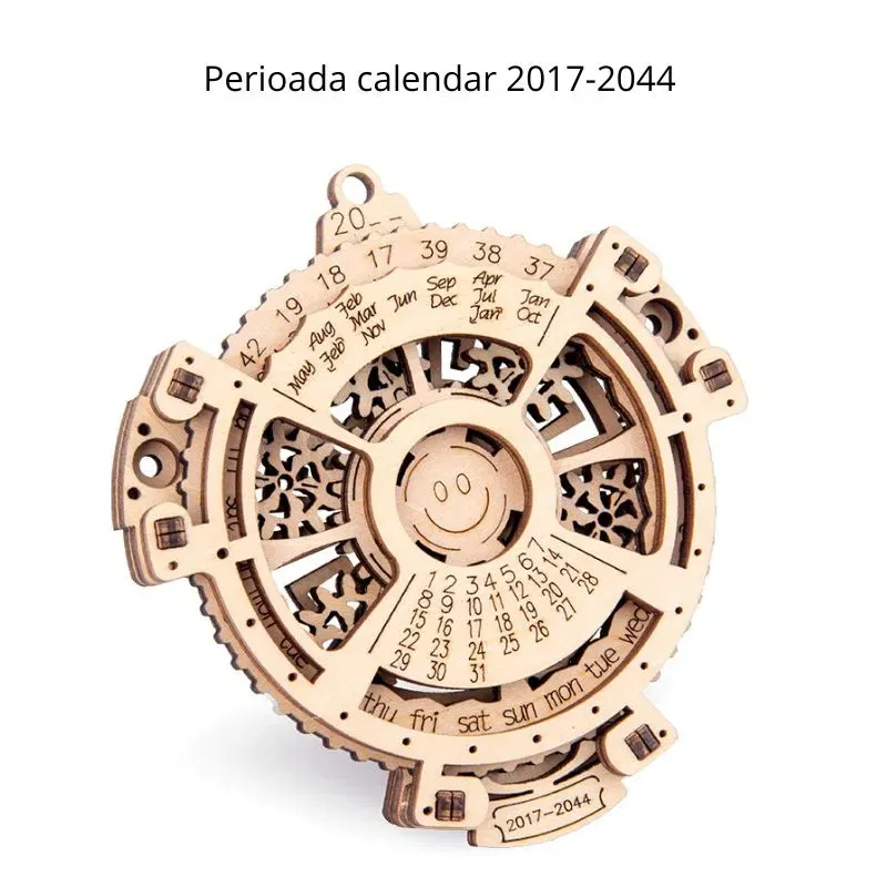 Puzzle 3D din lemn Calendar 21 Piese [8]