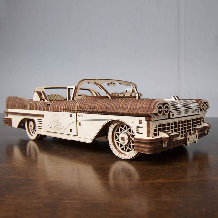 Pentru Copilul din tine - Puzzle 3D Dream Cabriolet VM-05 din lemn Ugears