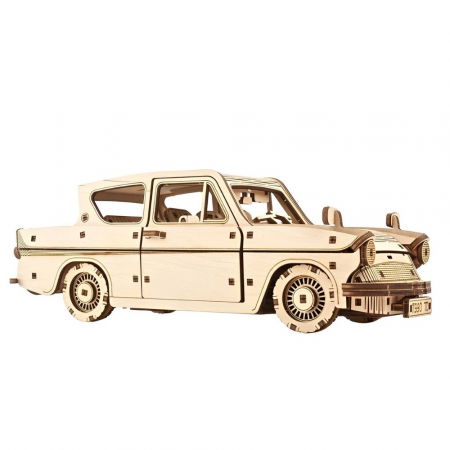 Puzzle 3D Flying Ford Anglia din lemn, Ugears [10]